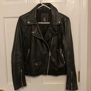 Zara Leather Jacket (never worn)